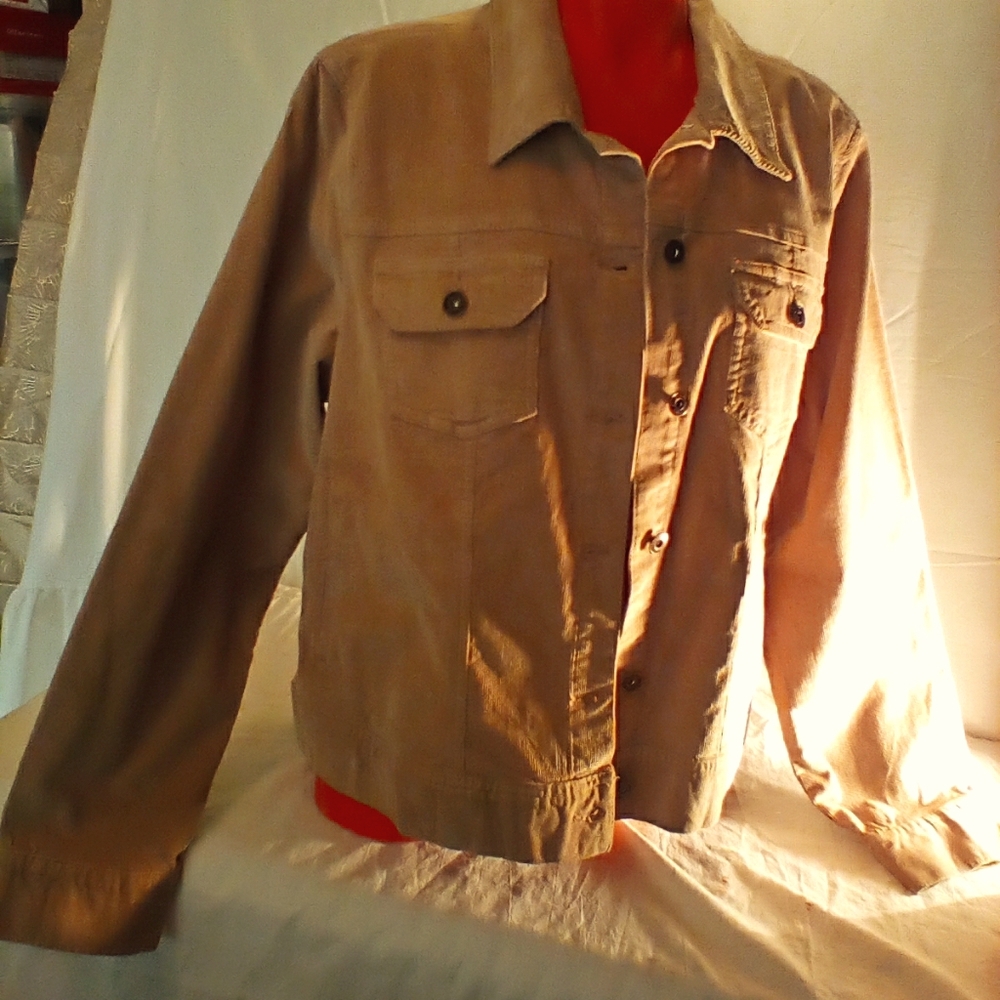 Woman's corduroy jacket